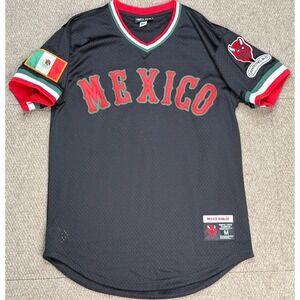 Ebbets Field Flannels Mexico Diablos Campeones 56-57 Baseball #1 Jersey Size‎ M